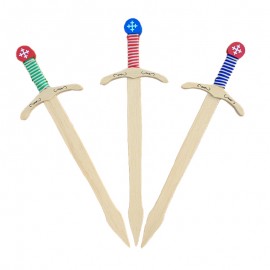 épées templier colorées